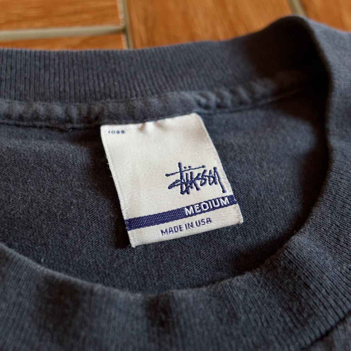 90’s Stussy usa made cotton 1/2 tee 상품이미지8