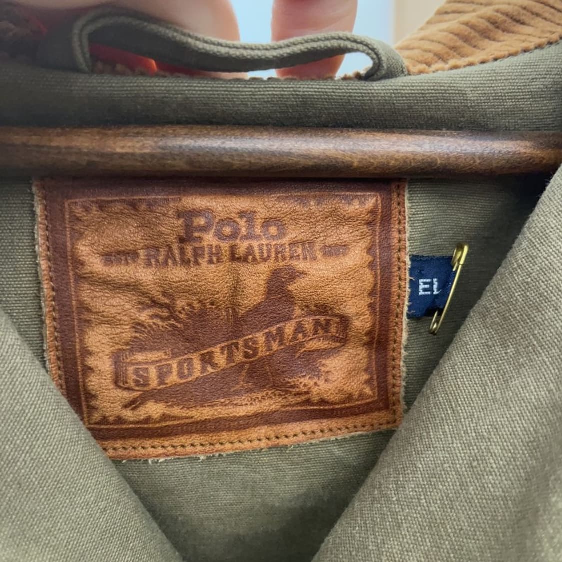 폴로 랄프로렌 90s 스포츠맨 오버핏 헌팅자켓 EL C07845 상품이미지5