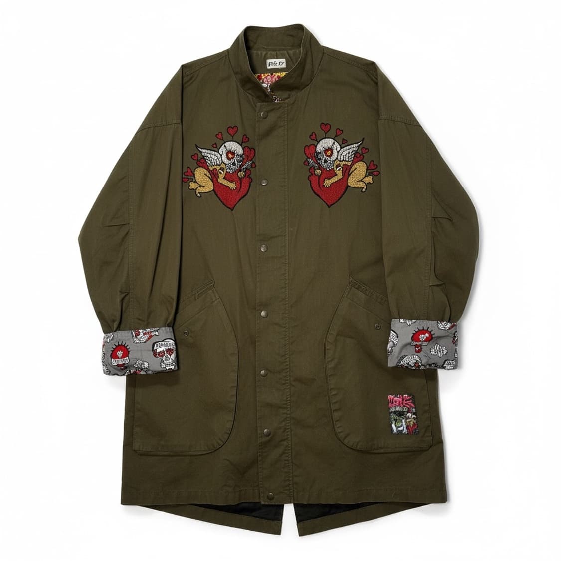 Graphist Man.G 그래피스트만지 카키 야상 F (스트릿) 상품이미지2