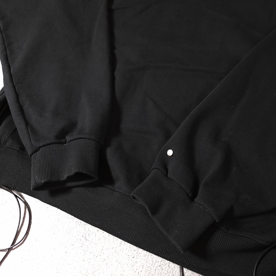 604service 604서비스 레더 스트링 맨투맨 L 상품이미지5