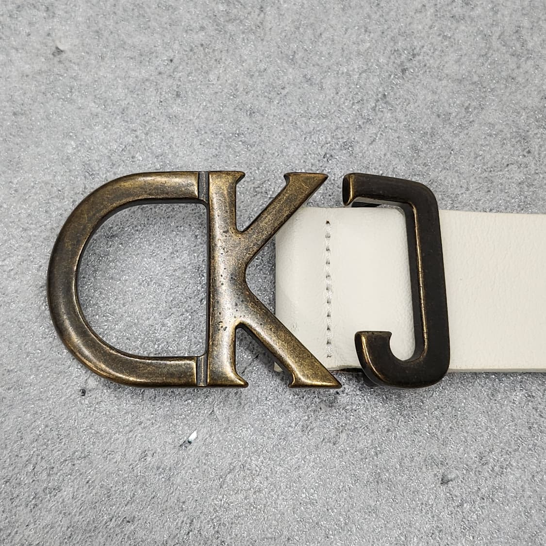 이태리제 정품 Calvin Klein Jeans 가죽 벨트 상품이미지3