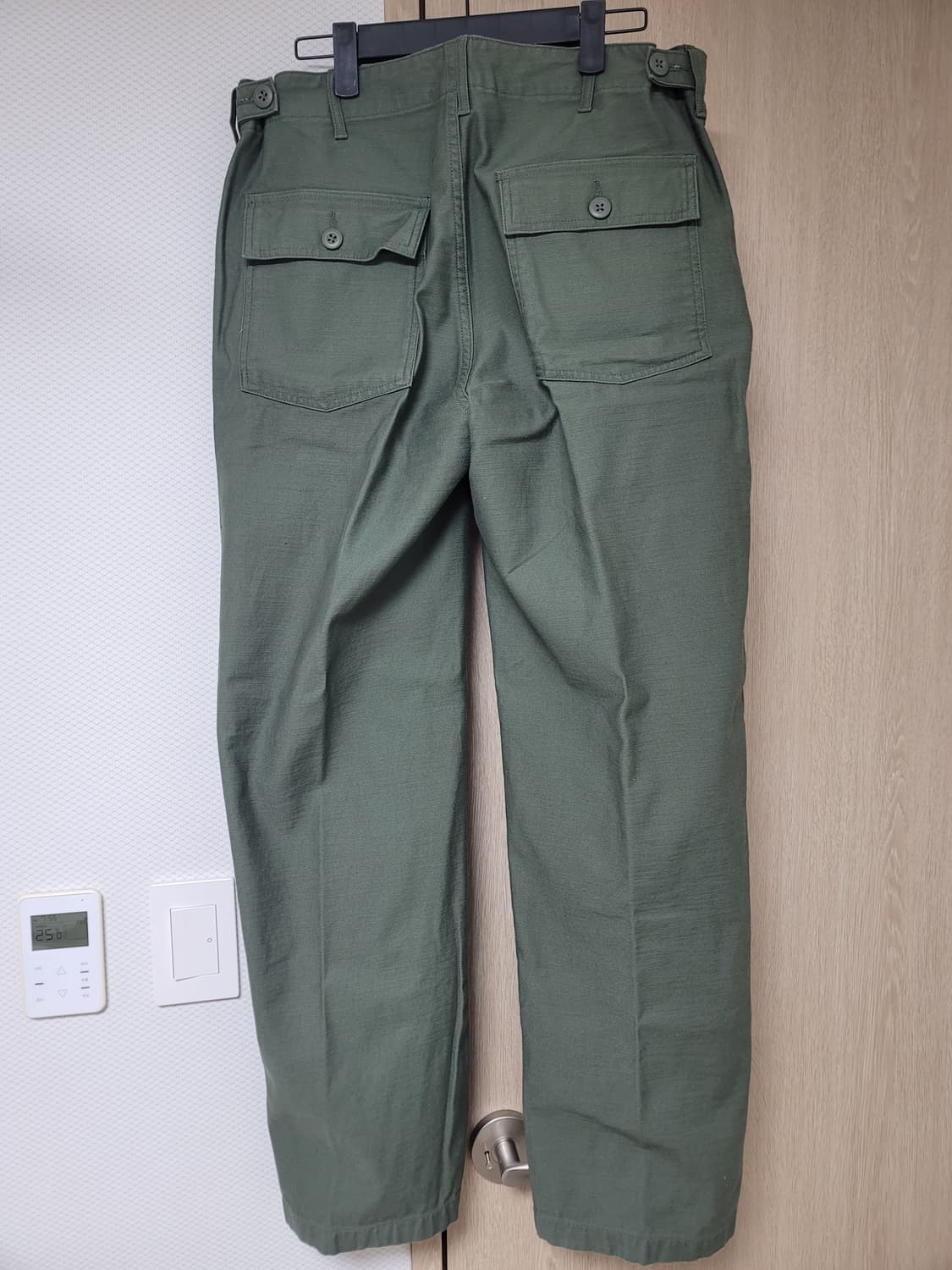 [31] 일괄3장 무신사스탠다드 퍼티그 팬츠 검정,카키,베이지 무탠다드 상품이미지5