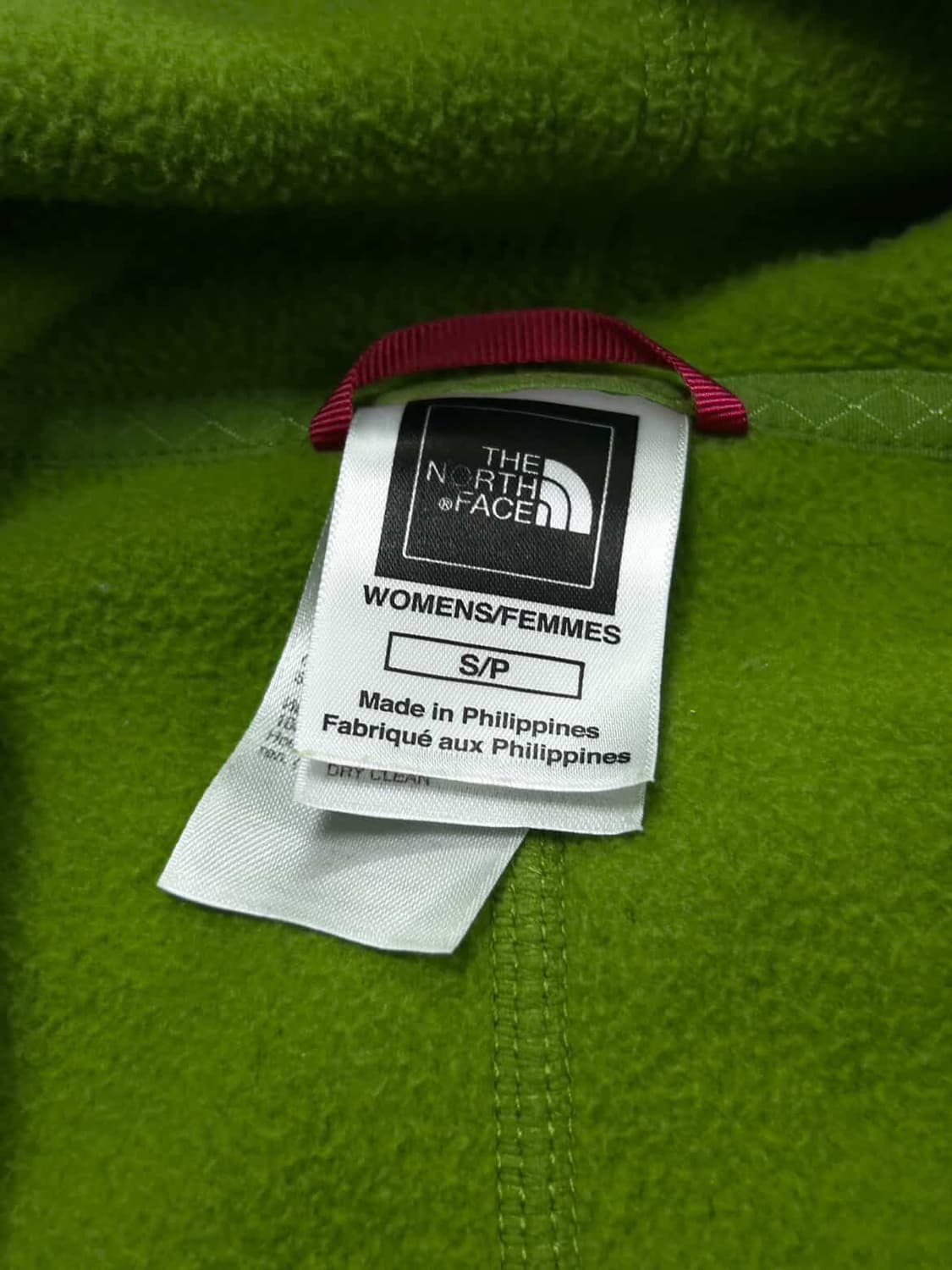 노스페이스 자수로고 연두 워머 후리스 상품이미지8