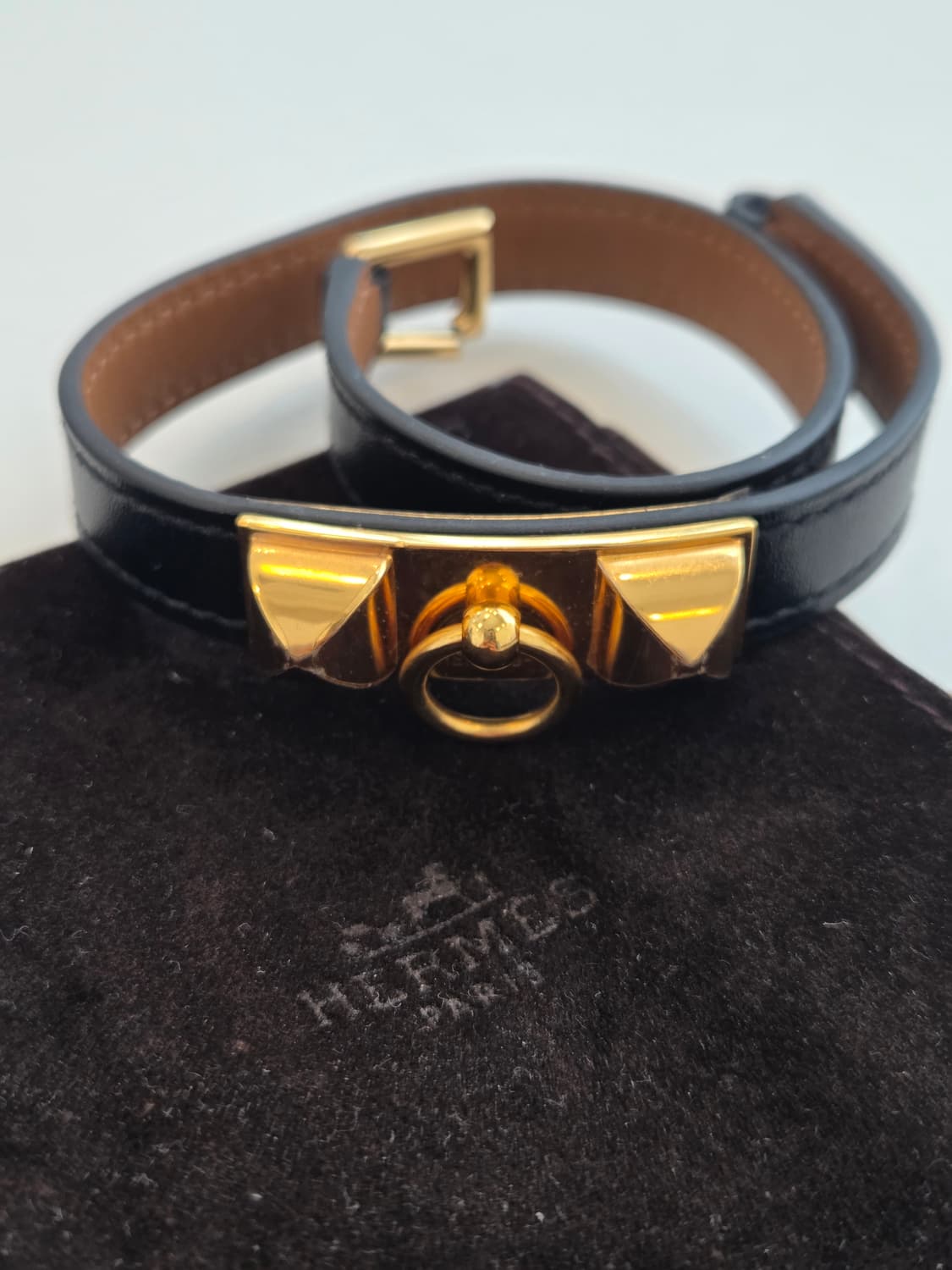 에르메스 더블 리발 팔찌 R각인 / XS사이즈 상품이미지2