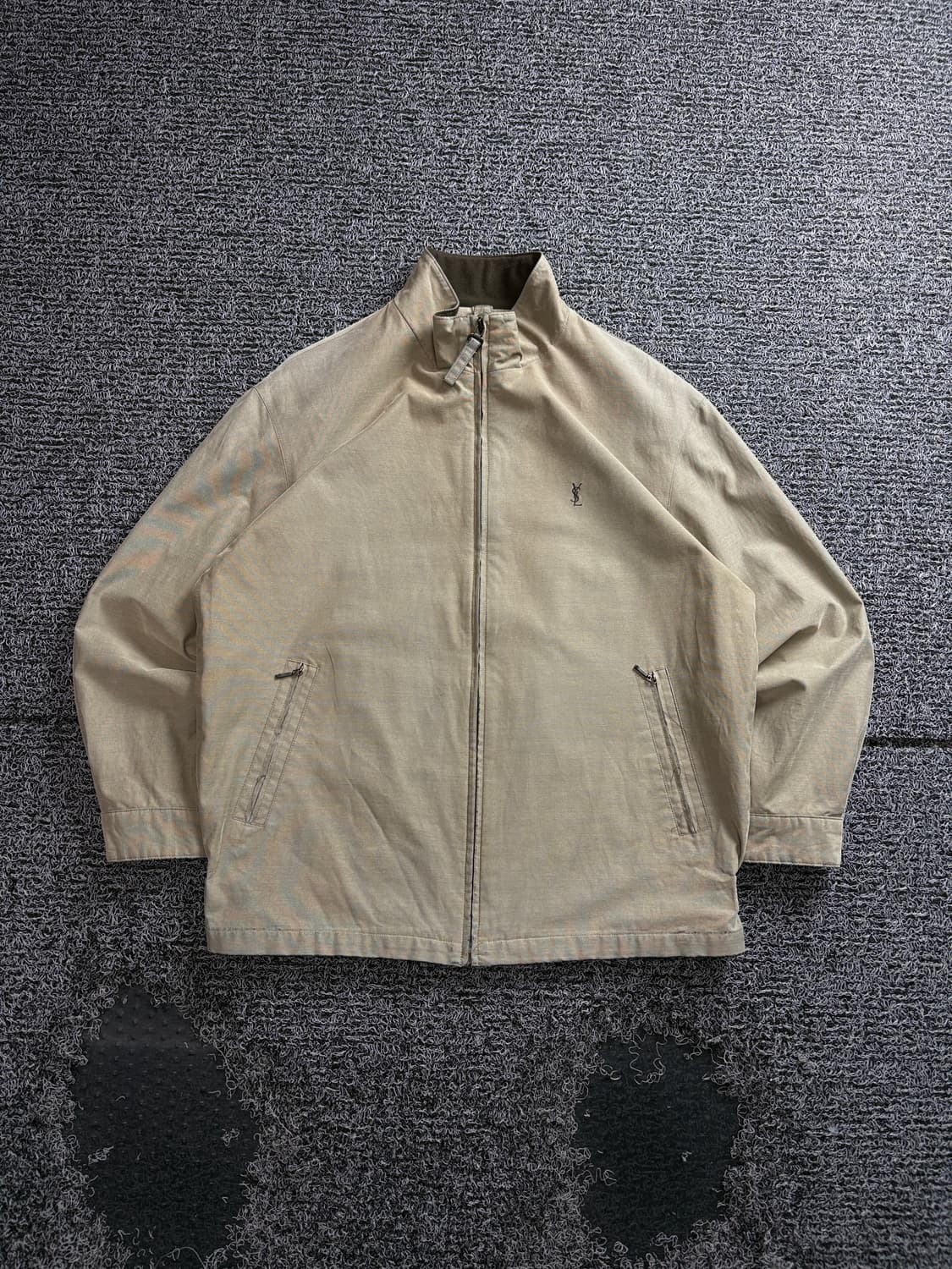 90s YSL 입생로랑 바라쿠다 블루종 자켓 4507 상품이미지2