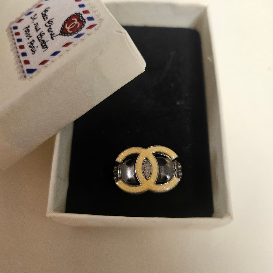 정품 샤넬 cc로고 아이코닉 링 상품이미지6