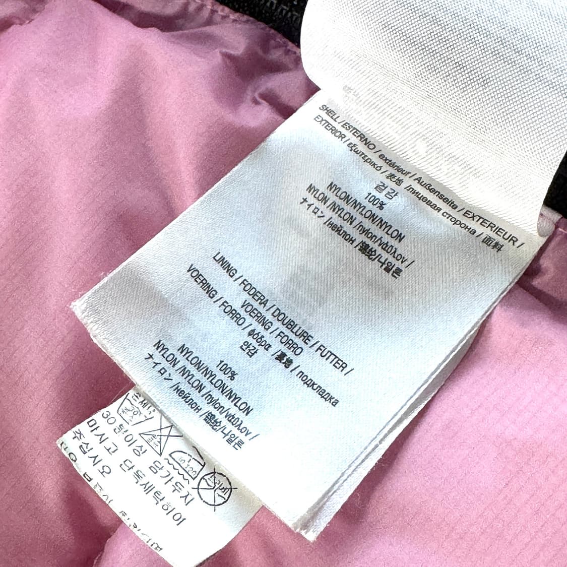 에이아이라이더스 고글 다운 패딩 10Y 상품이미지5