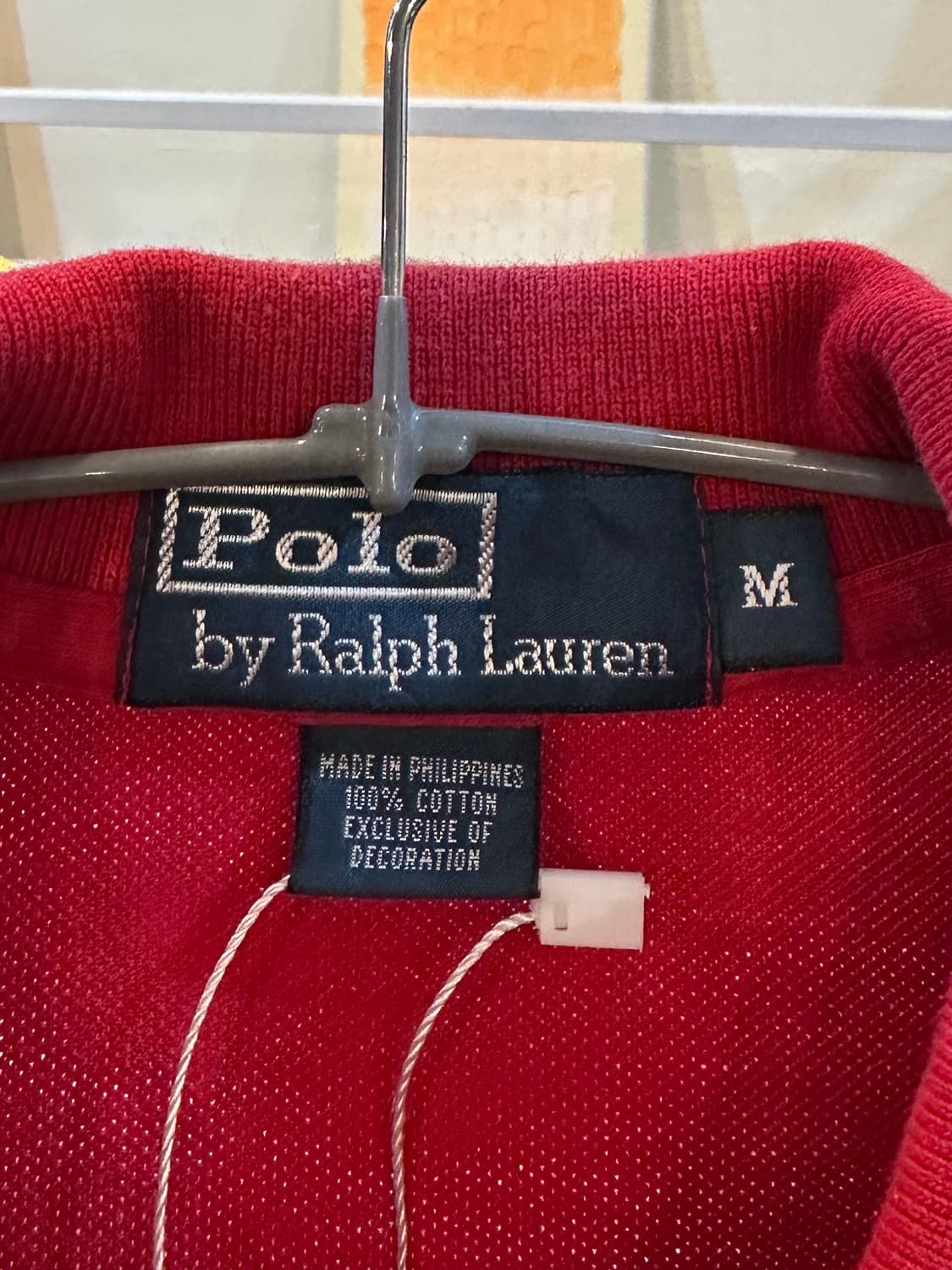 폴로 랄프로렌 빅포니 로고 반팔 카라티 레드 상품이미지4