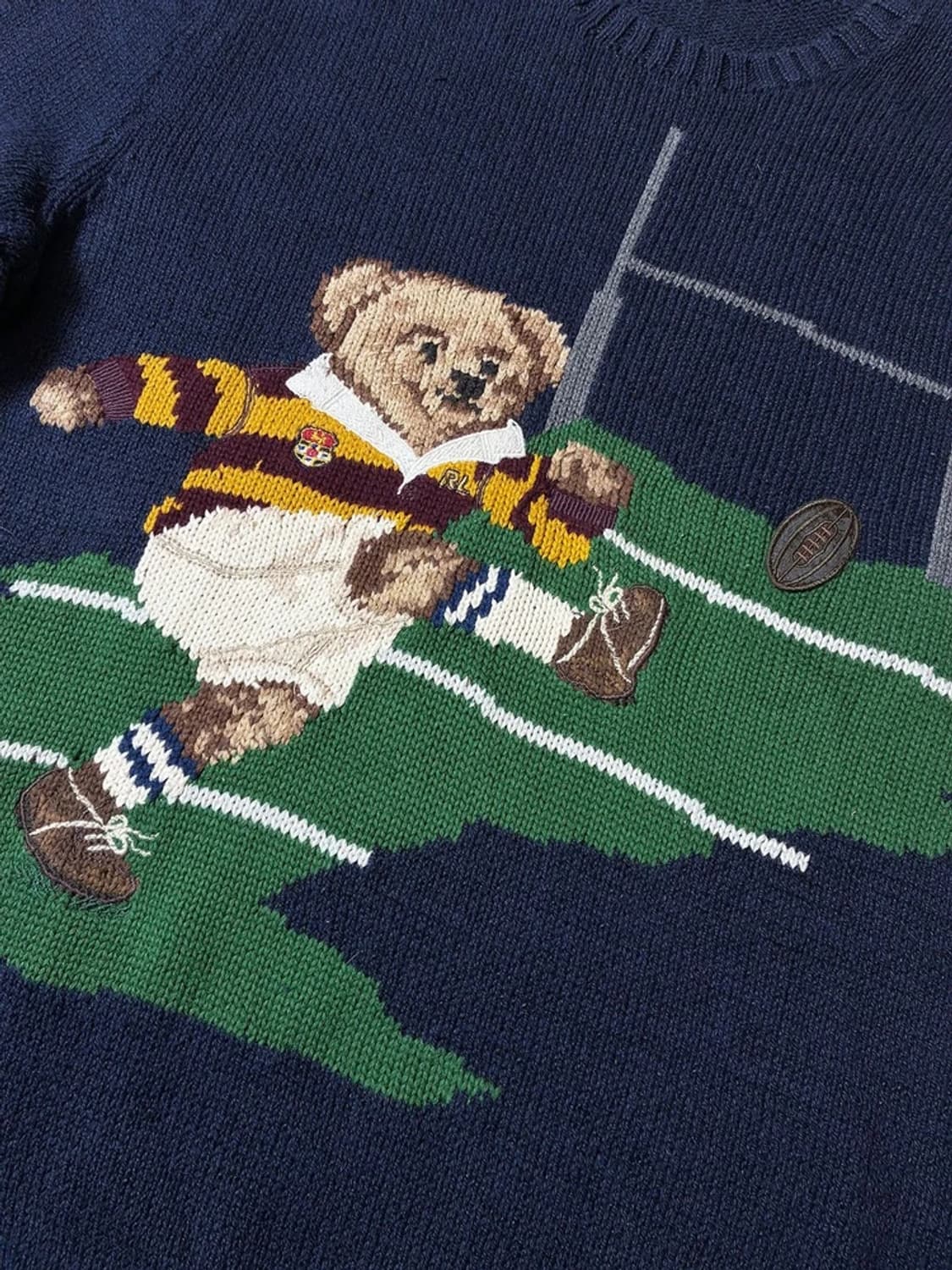 폴로 랄프로렌 신형라벨 럭비 플레이어 베어 니트 PN7303 상품이미지3