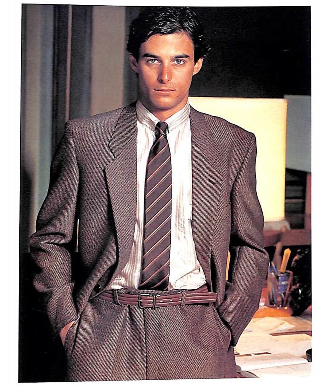 조르지오 아르마니 울 실크 블레이저 상품이미지3