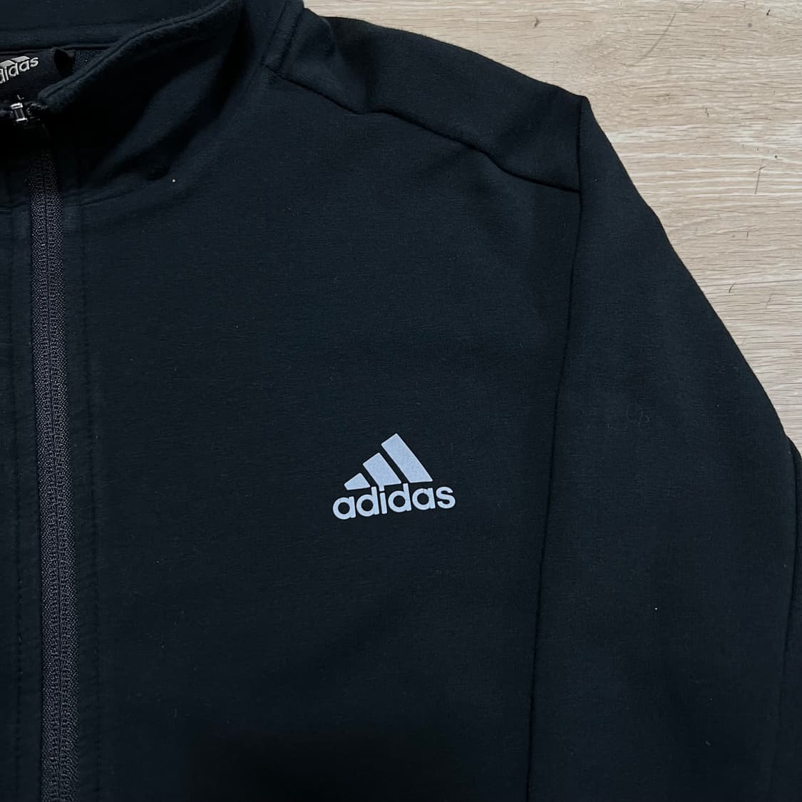 아디다스 퍼포먼스 로고 베이직 져지 트랙탑 자켓 [블랙] L/100 상품이미지4