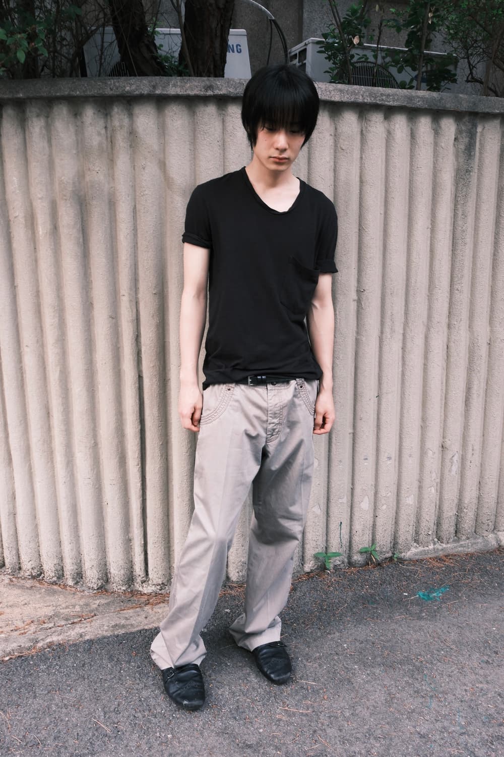 Neil barrett 롤업 반팔 티셔츠 xs 상품이미지1