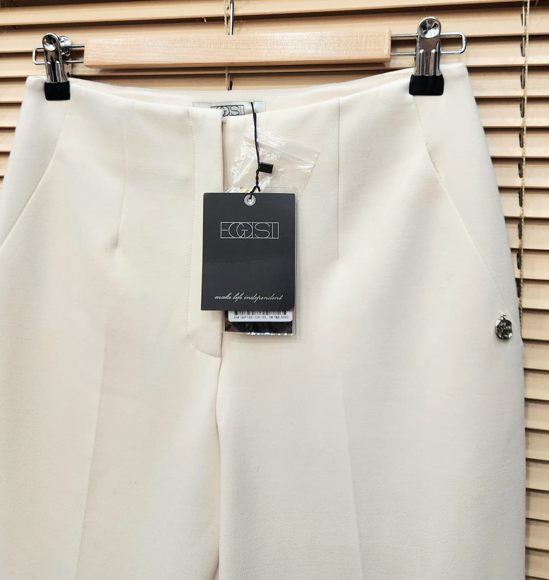 (새상품)에고이스트 밑단트임 부츠컷팬츠55 상품이미지2