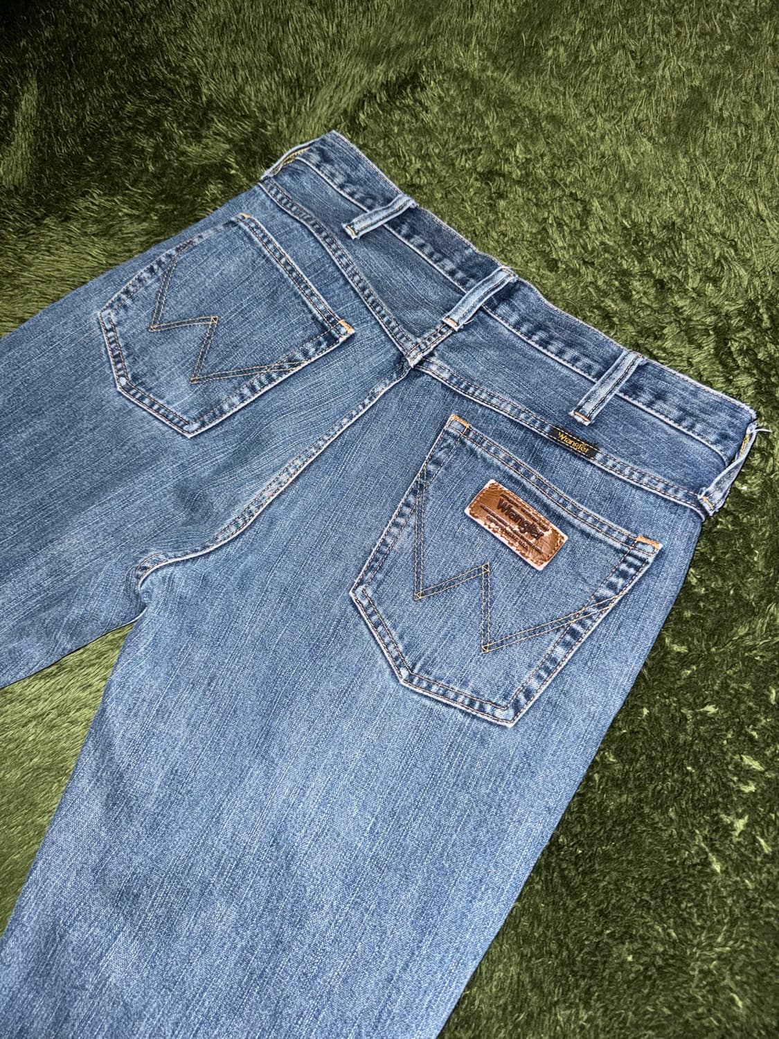 [34] 랭글러 Made in Japan 사시코 패치워크 커스텀 데님 상품이미지9