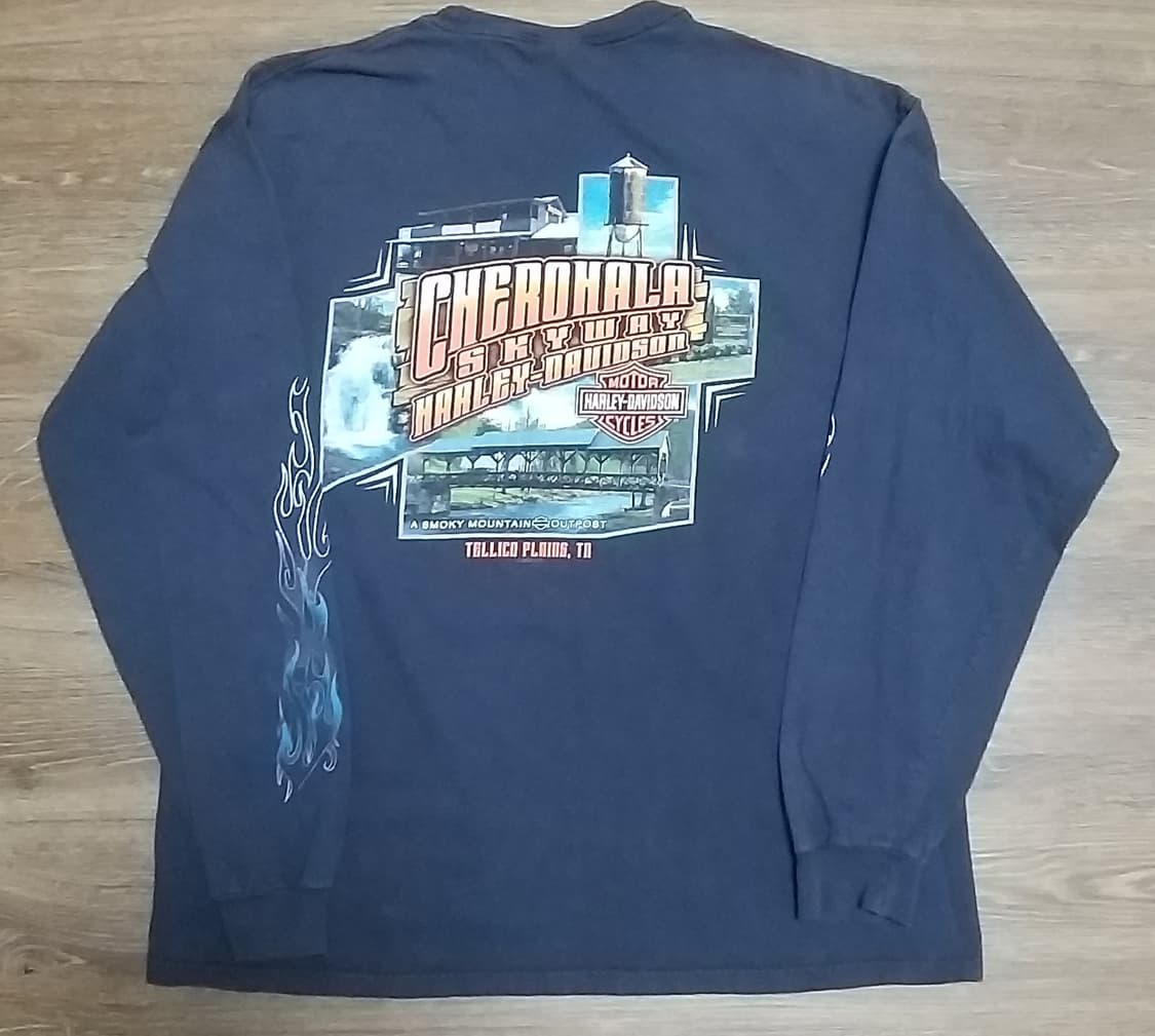 Vintage harley stussy 롱슬리브티 묶음 상품이미지2