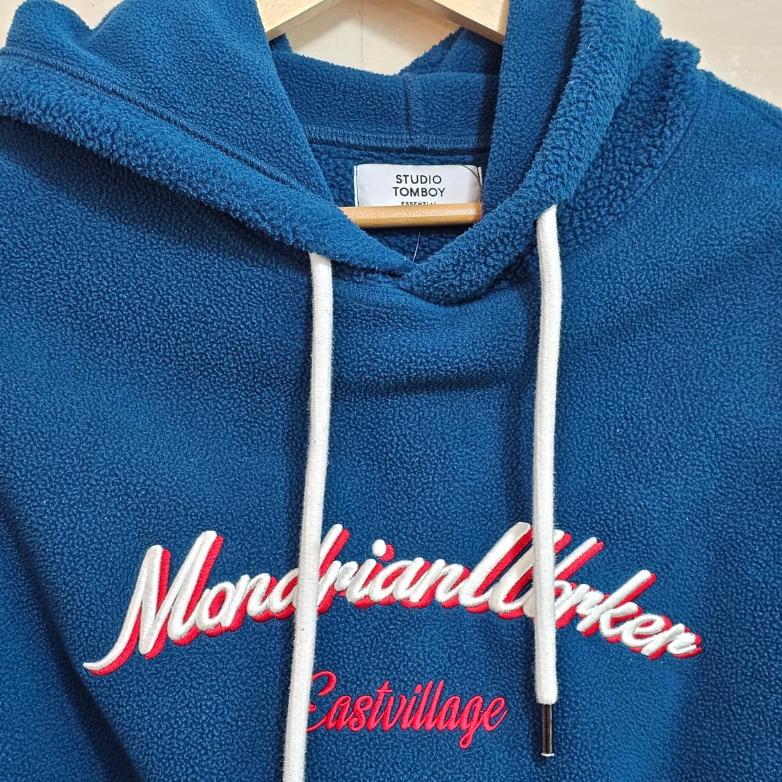 [STUDIO TOMBOY] 톰보이 에센셜 후리스 후드티 상품이미지4