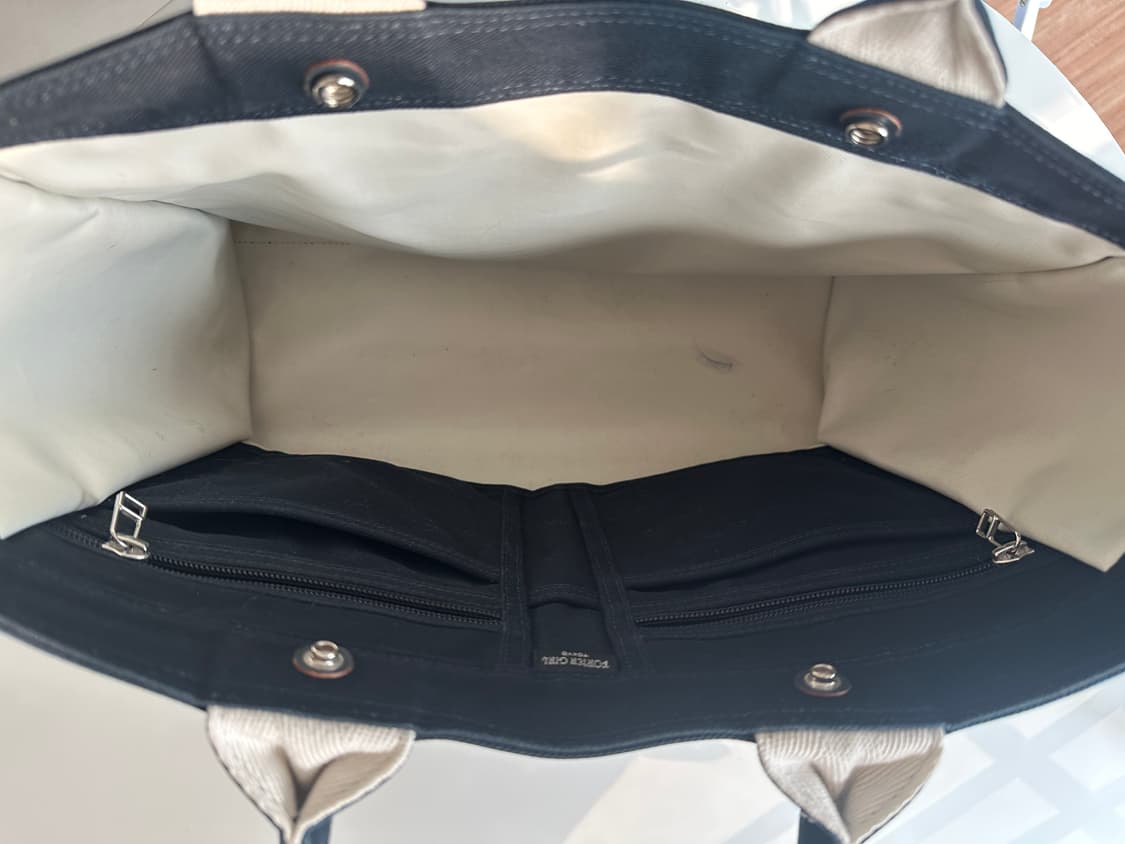 포터 걸 토트백 네이비 큰사이즈 상품이미지2