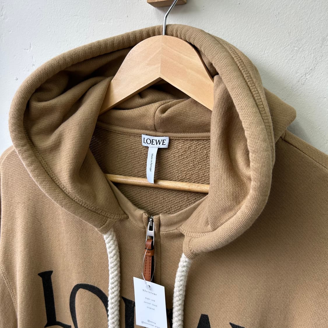 15738 - 로에베 프린팅 후드 집업 상품이미지3