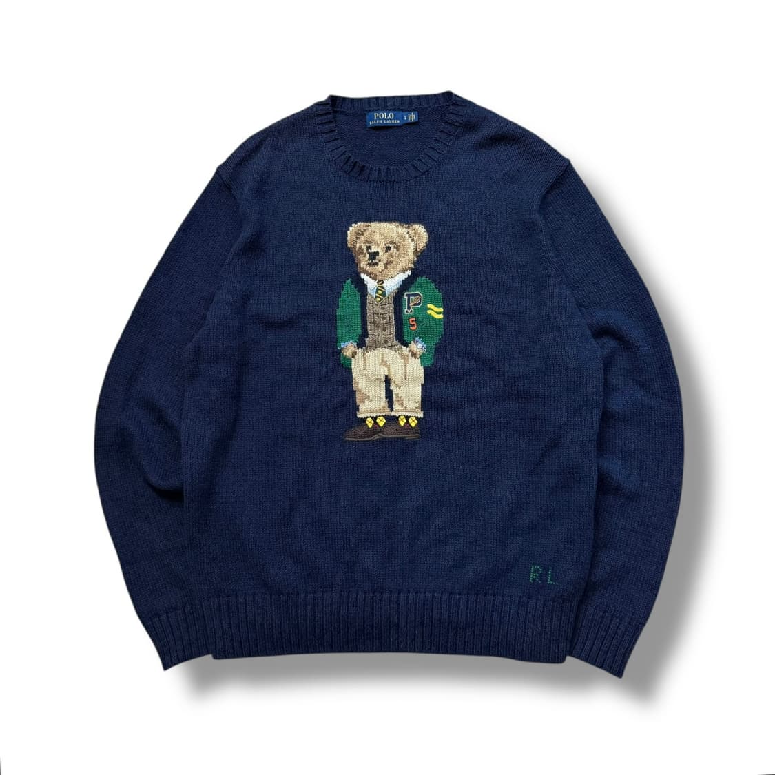 폴로 랄프로렌 베어 네이비 니트 상품이미지1