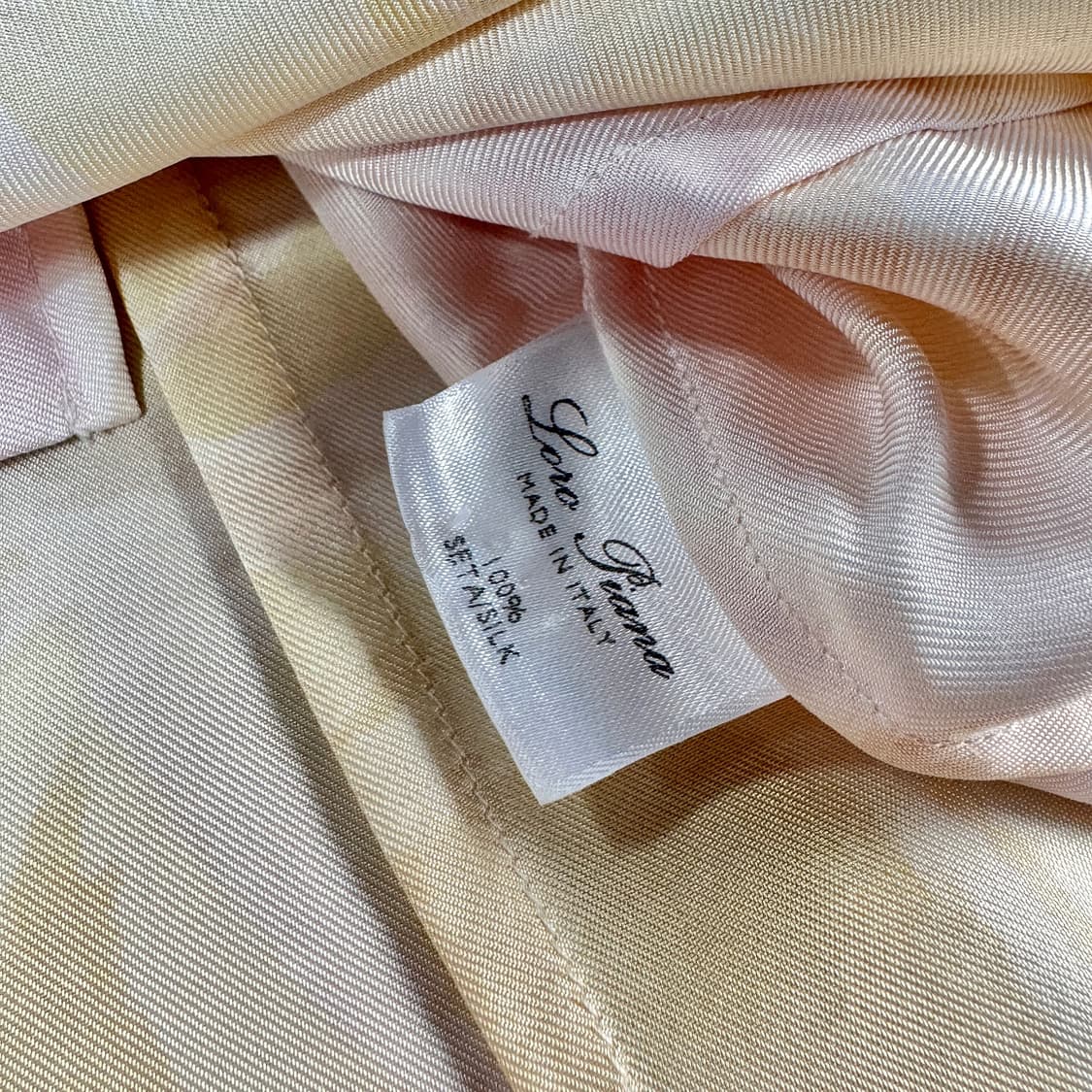 로로피아나 실크 셔츠 블라우스 상품이미지5