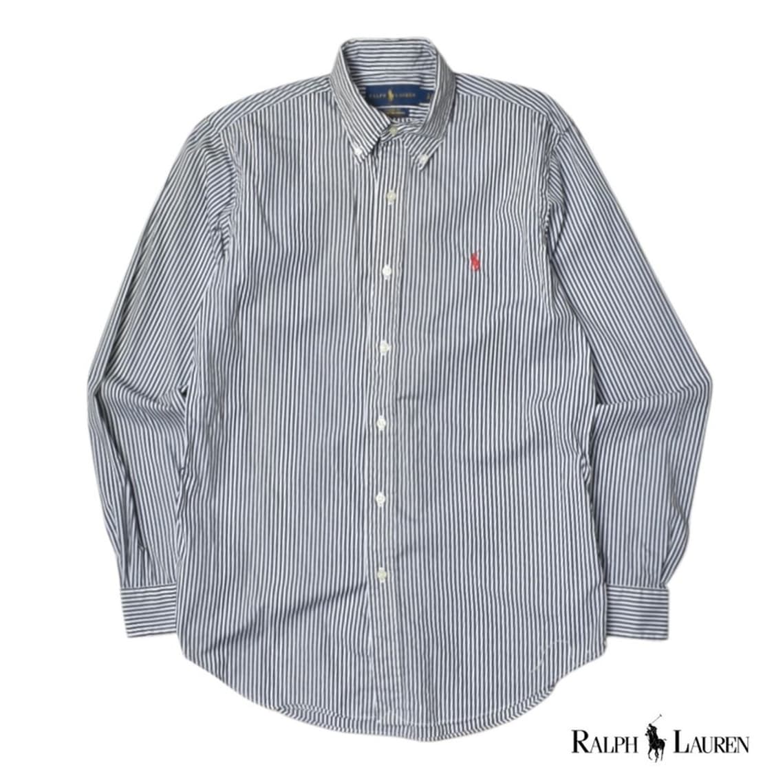 폴로 랄프로렌 큐알 스트라이프 셔츠 S 상품이미지1
