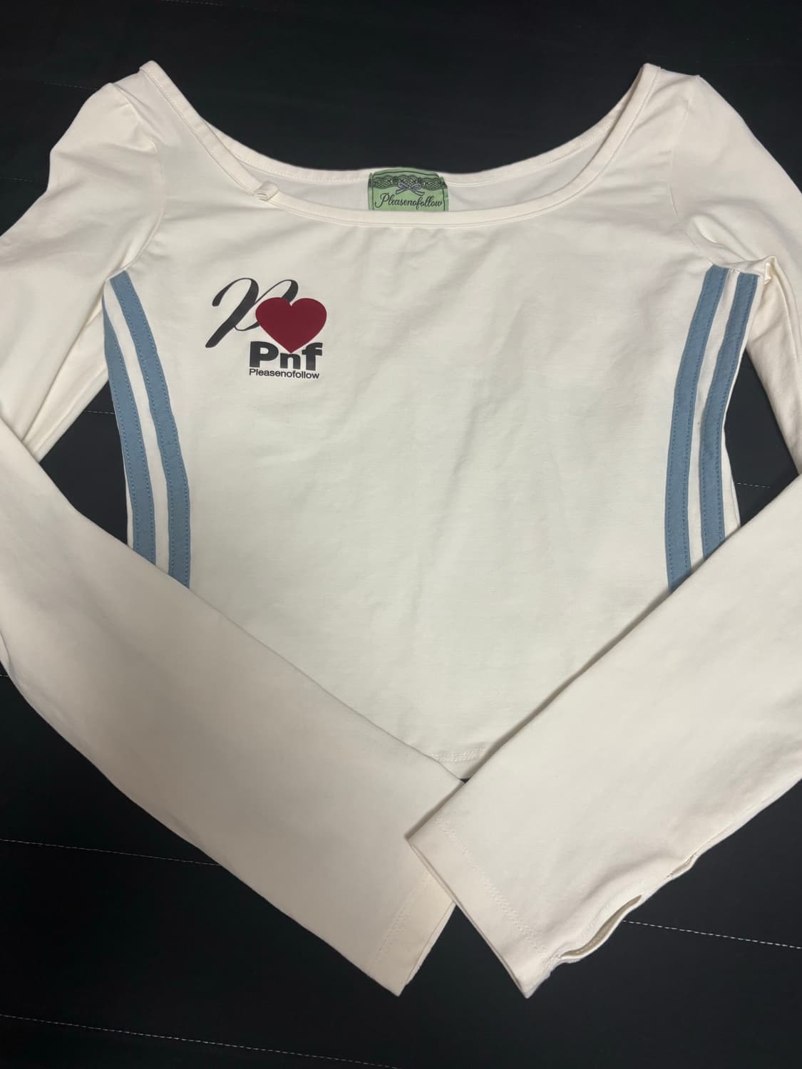 플리즈노팔로우 베일린 벨벳 하트 탑 상품이미지1