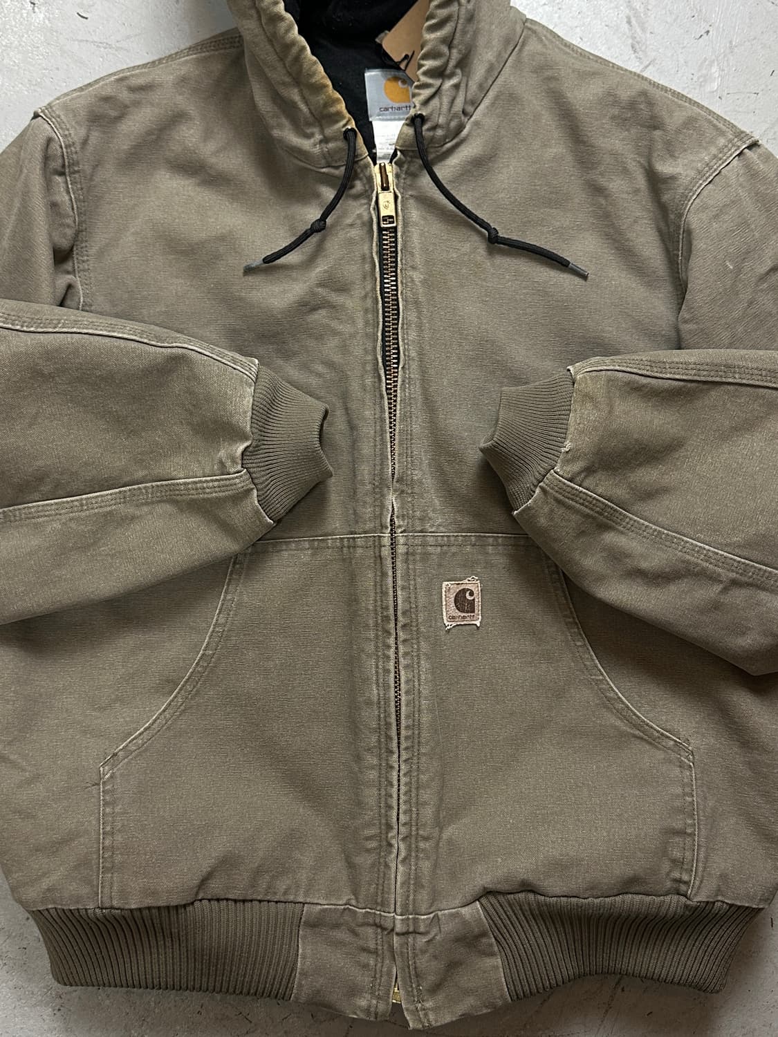 00's OG 칼하트 J130 액티브 자켓 칼하트 DES 후드 자켓 상품이미지8
