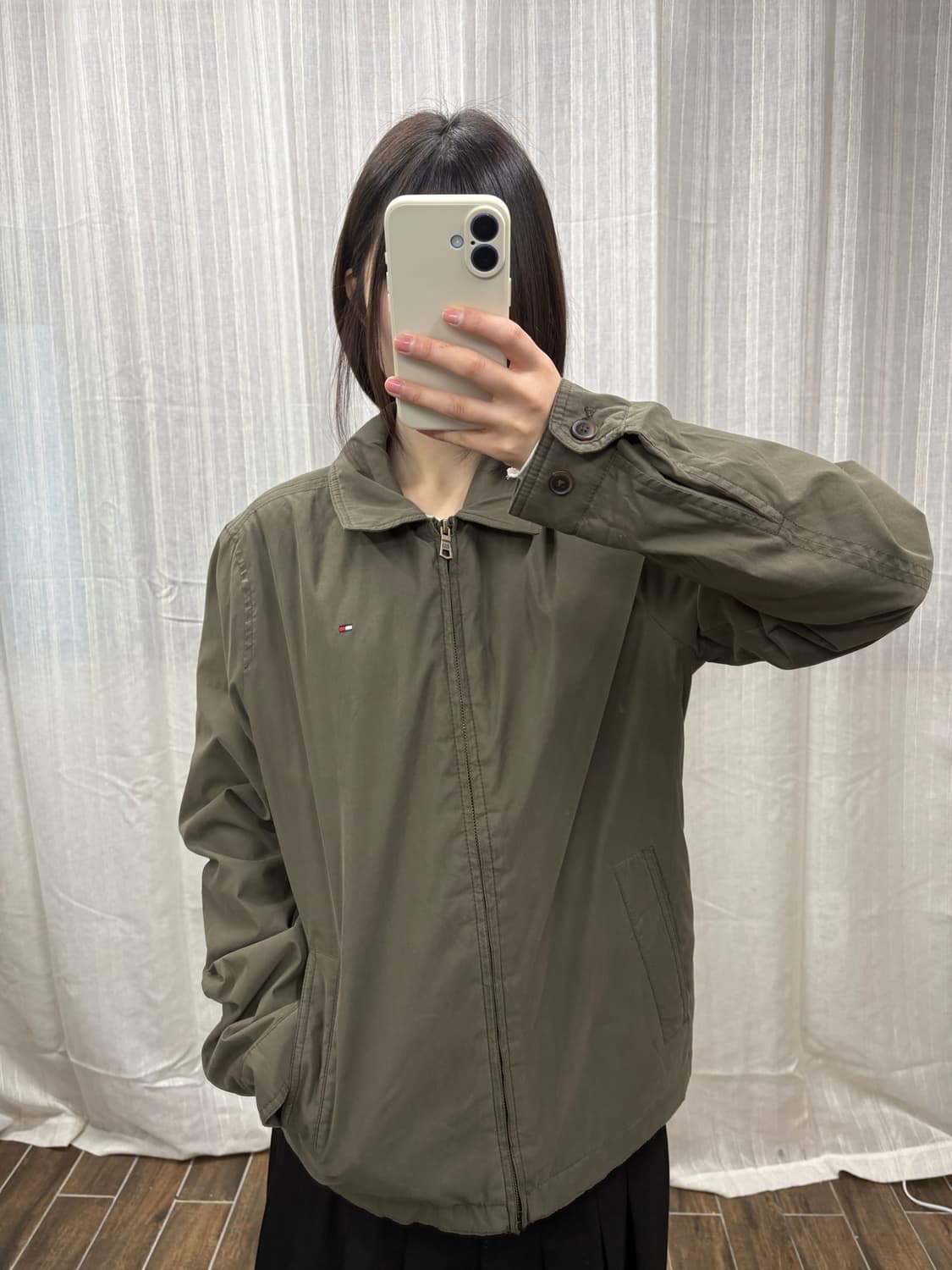 타미힐피거 스윙톱 블루종 자켓 M 상품이미지1