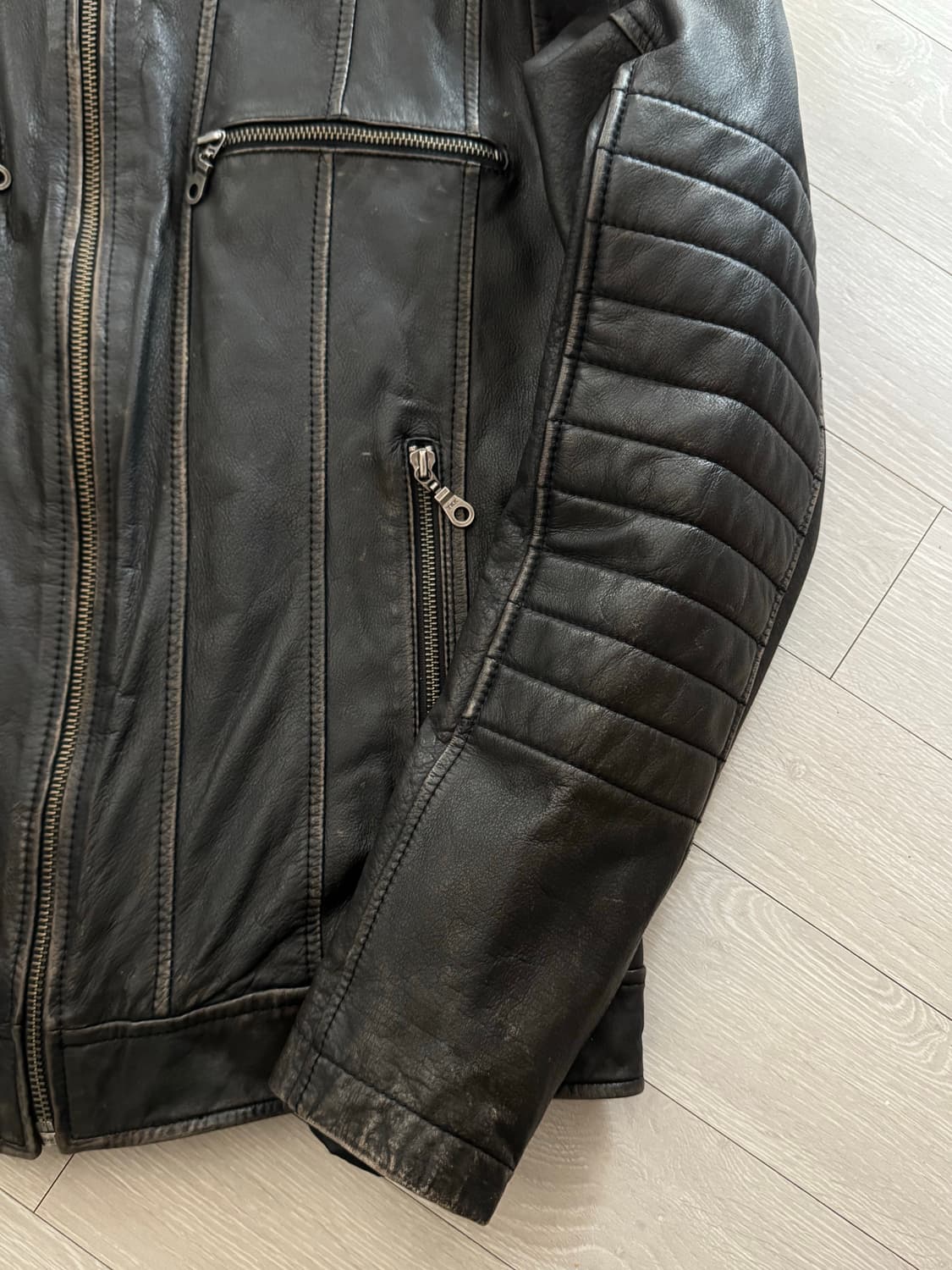 DANIER 가죽 라이더자켓  상품이미지3