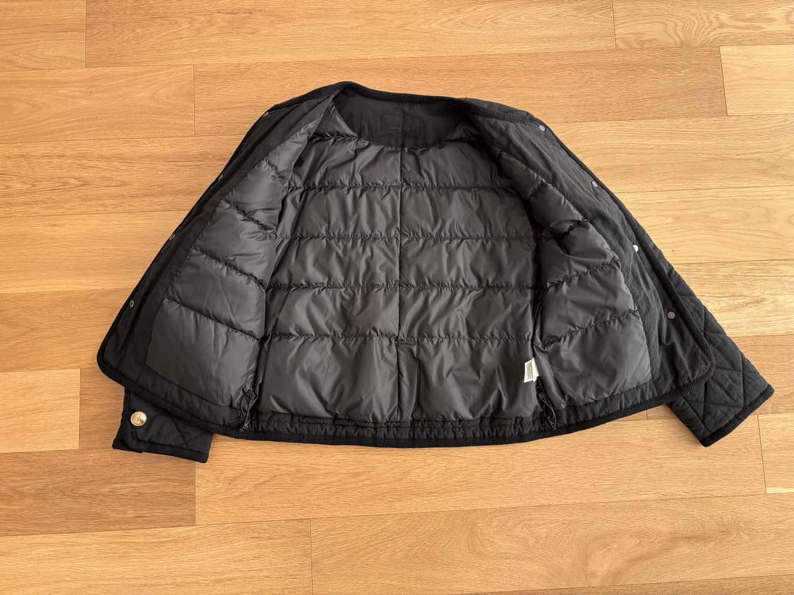 보브 구스다운 퀼팅 라운드넥 자켓 55사이즈 상품이미지4