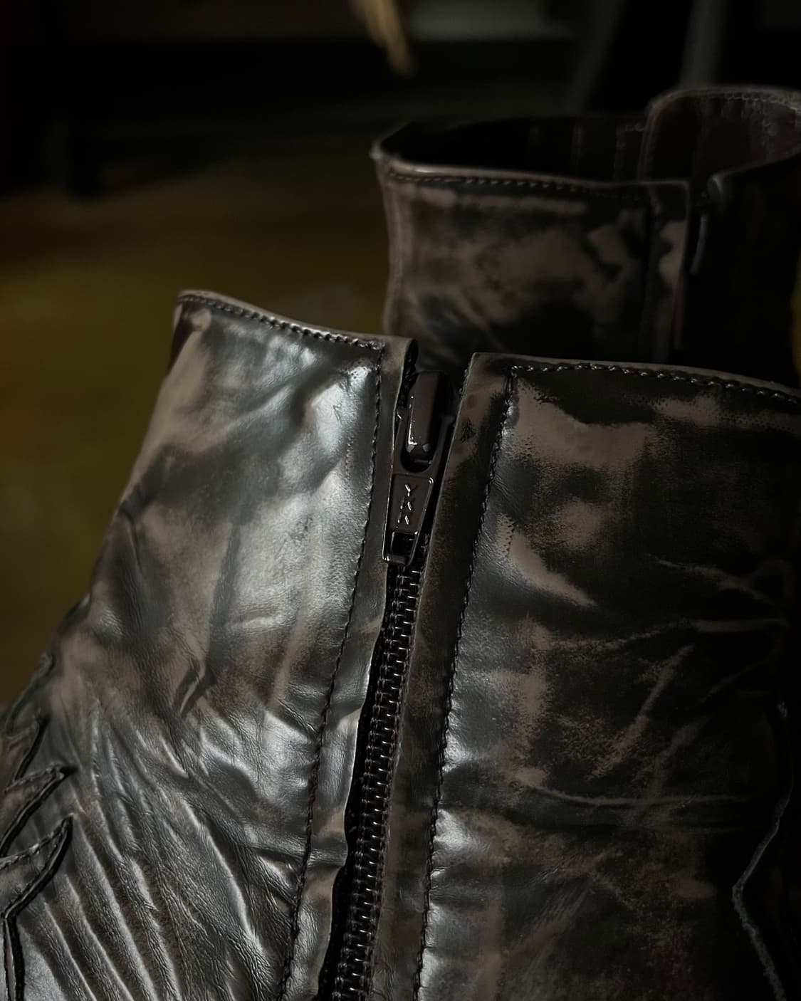 Itaewon RODEO Western Real Leather Boots 상품이미지6