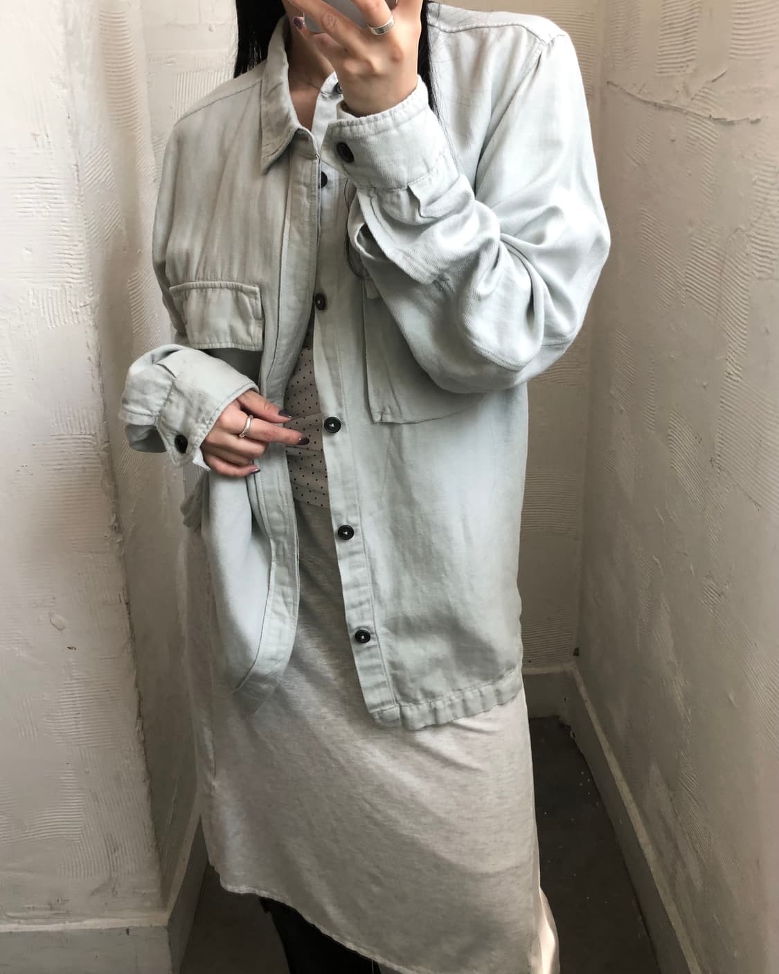 C.P.company 씨피컴퍼니 렌즈 가바드 오버 셔츠 자켓 상품이미지3