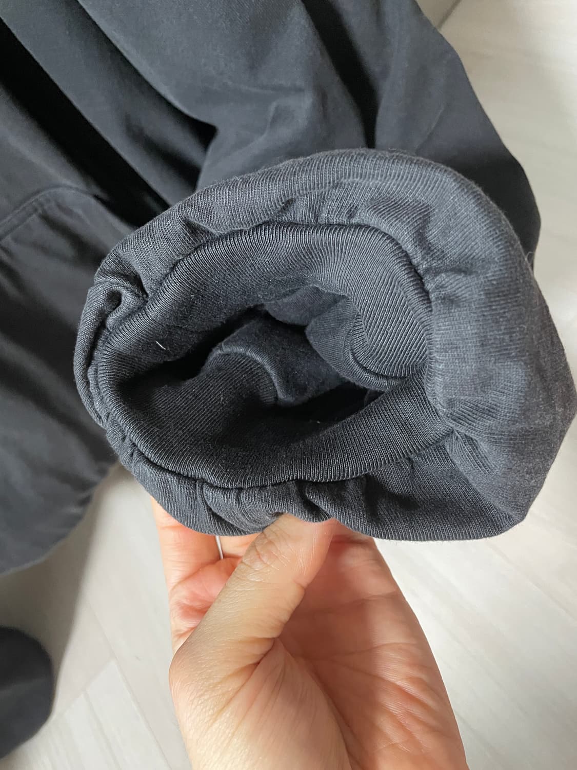 이지갭발렌시아가 padded 후디 블랙 S 상품이미지4