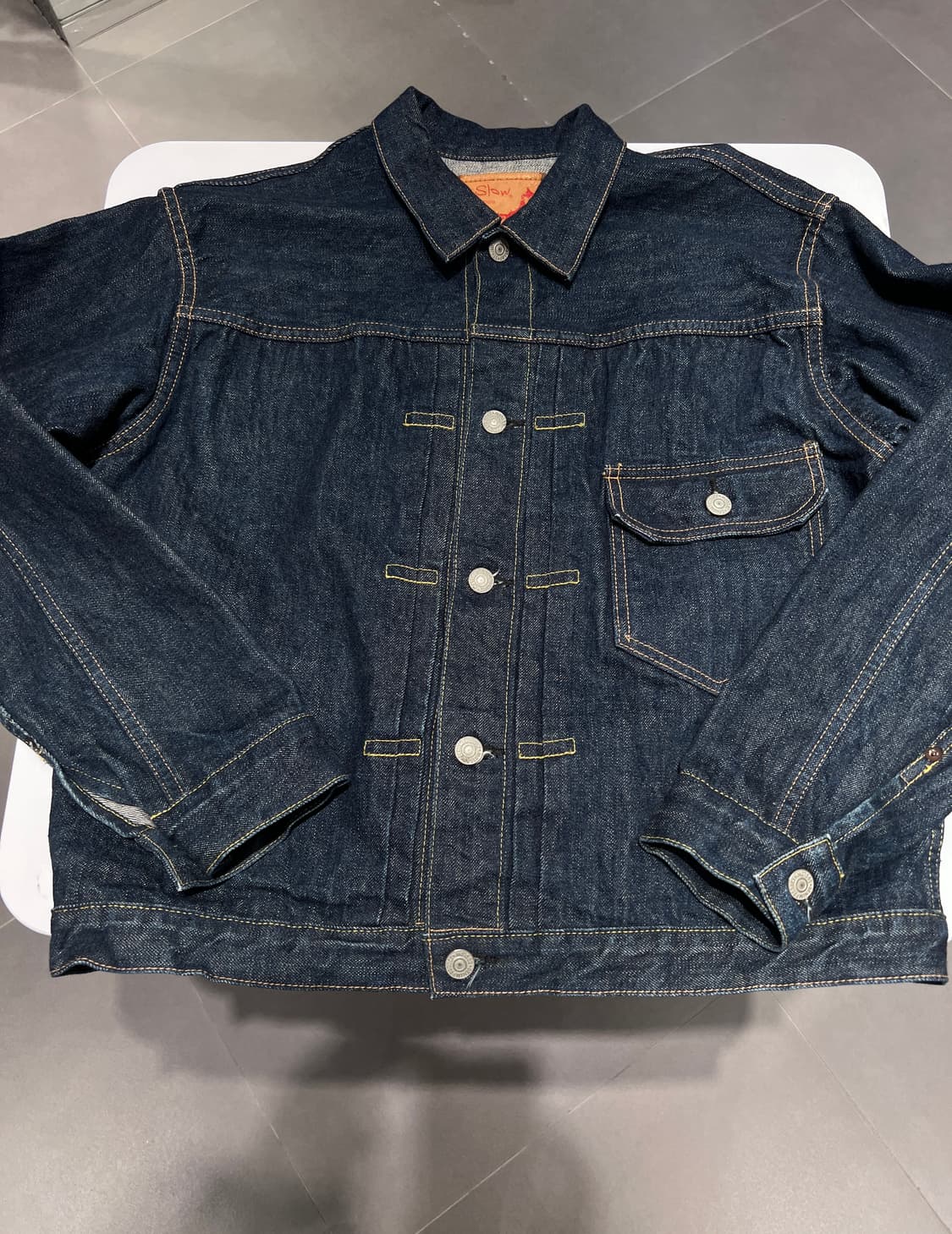 오어슬로우 1세대 데님자켓 6011 m(2) 사이즈 팝니다. 상품이미지1