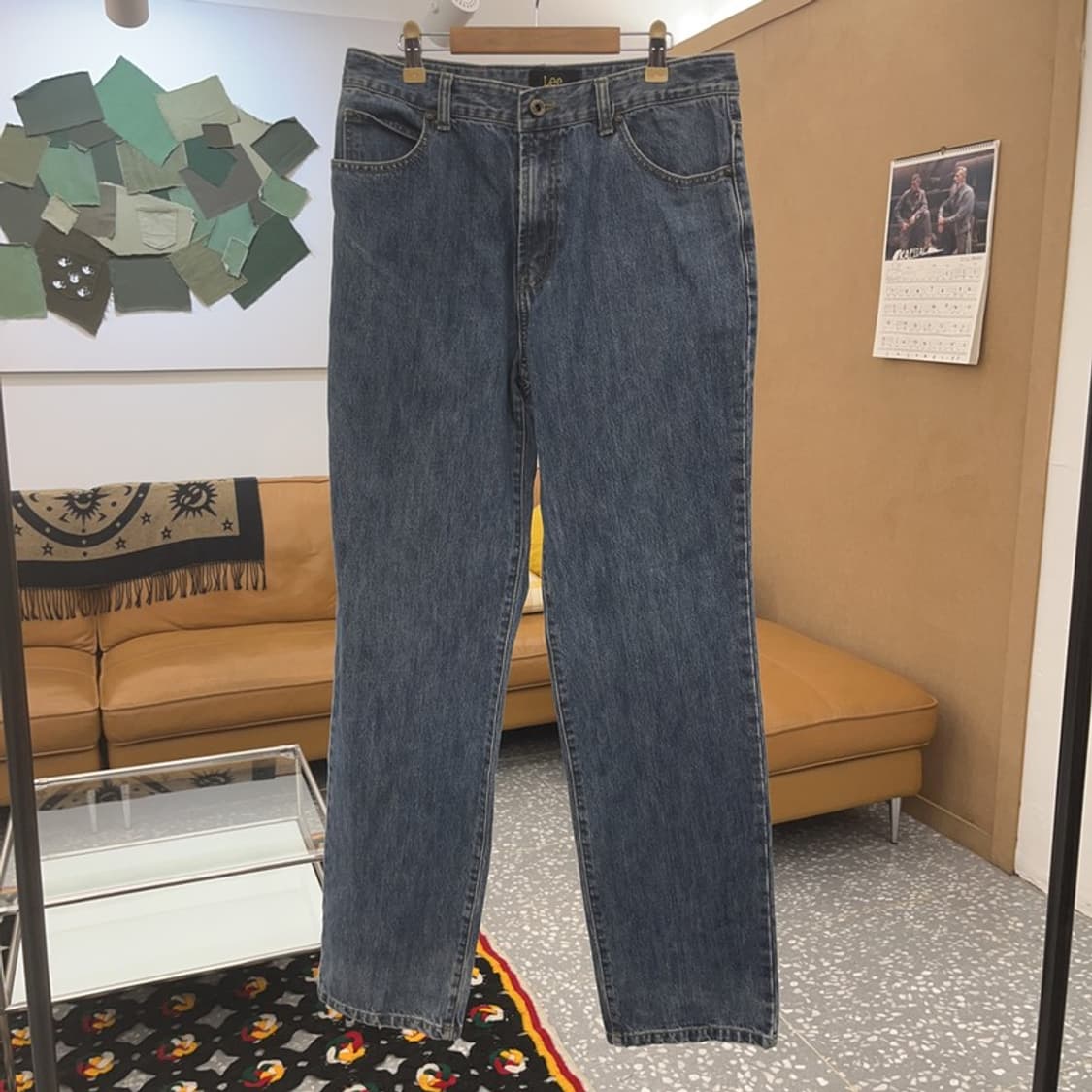 리 LEE 올드스쿨 빈티지 캐주얼 워싱 데님팬츠 78 C08425 상품이미지3