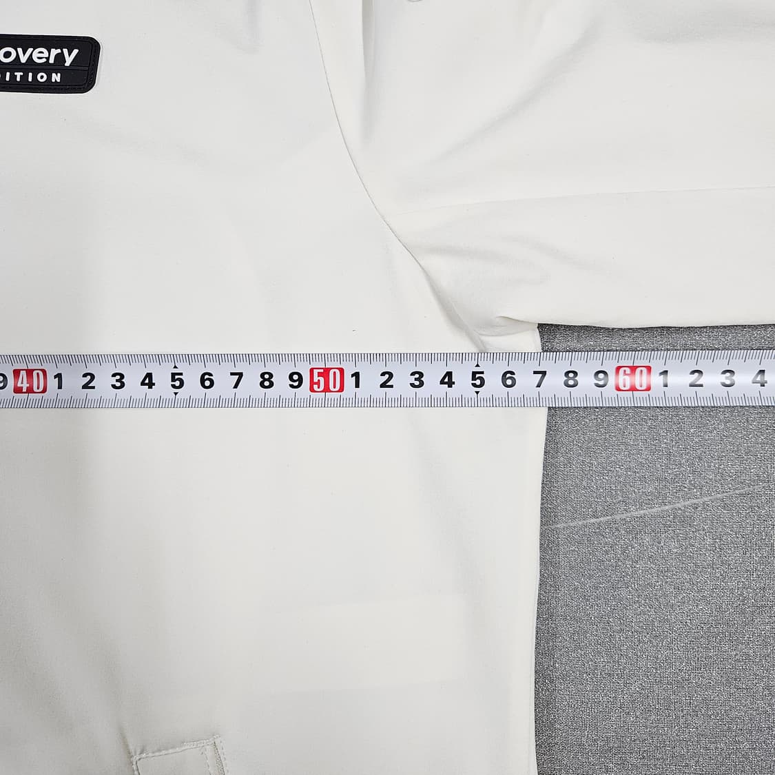 100 디스커버리 후드 화이트 바람막이 상품이미지6