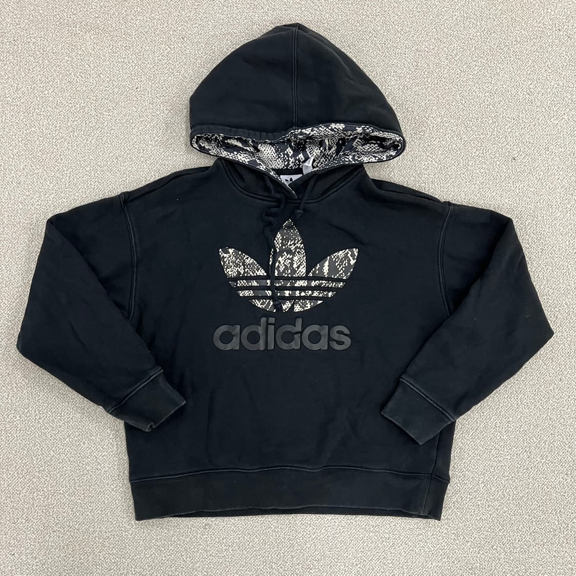 S 아디다스 오리지널로고 후드 티셔츠 0209M1 상품이미지1