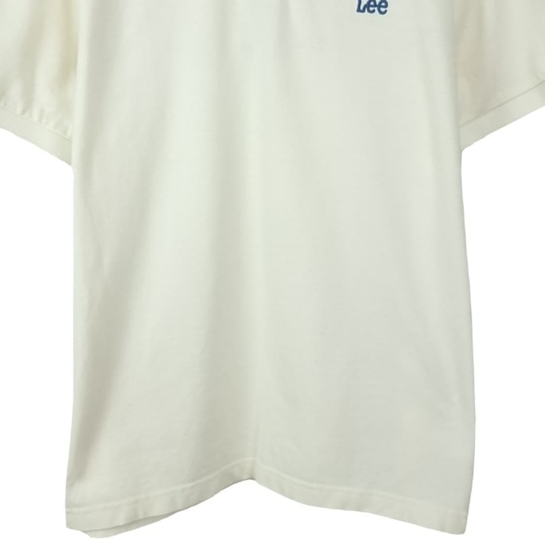 [리] 로고 자수 오버핏 카라티 아이보리 M20221 상품이미지5