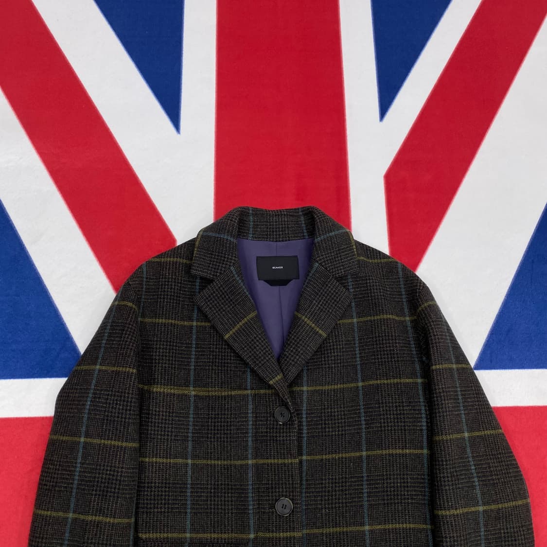 비이커 코트 1 실측 여성66 상품이미지2