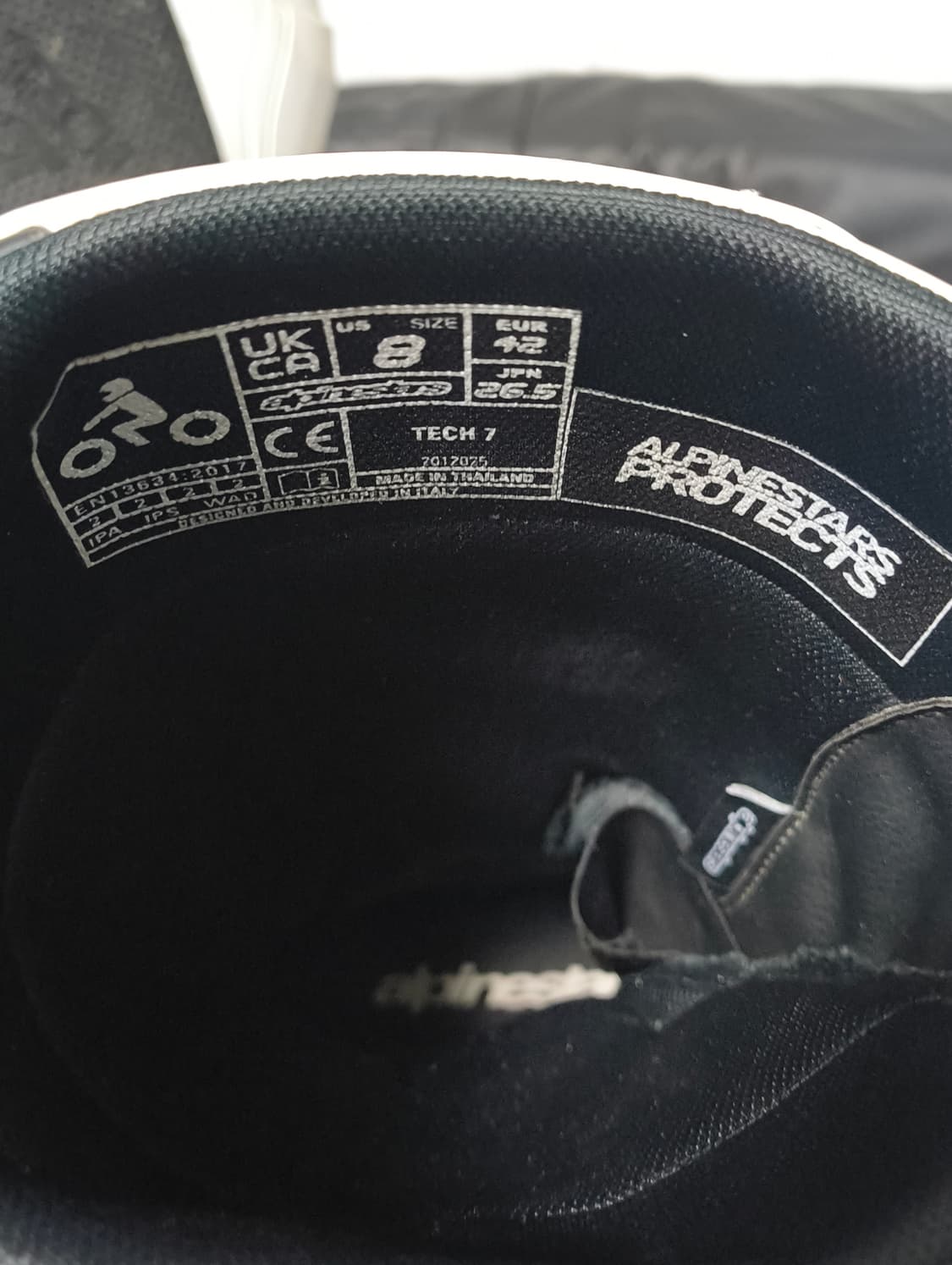 알파인스타 테크7 화이트 상품이미지9