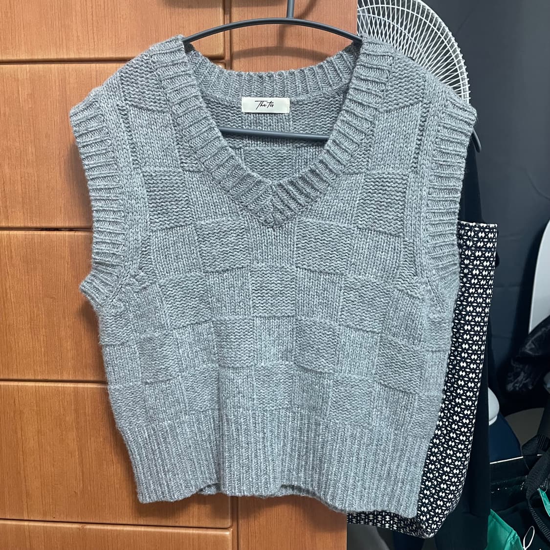 울 크롭 니트 베스트 상품이미지1