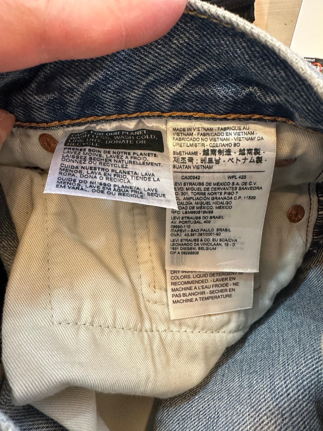 28) 리바이스 551 연청 슬림 일자 청바지 상품이미지5