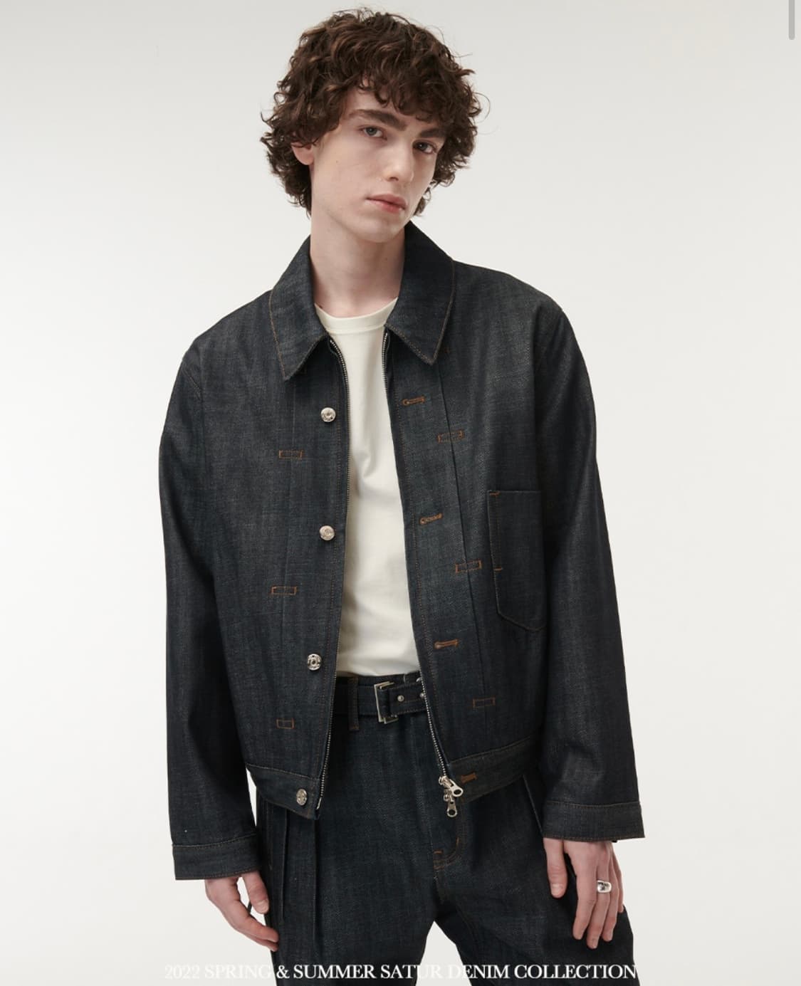 세터 카마로 집 데님 트러커 자켓 인디고 M 상품이미지5