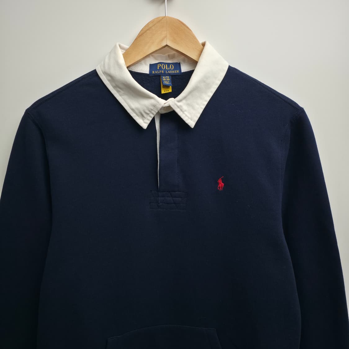 [S] 폴로 랄프로렌 럭비 스웻셔츠 네이비 상품이미지3