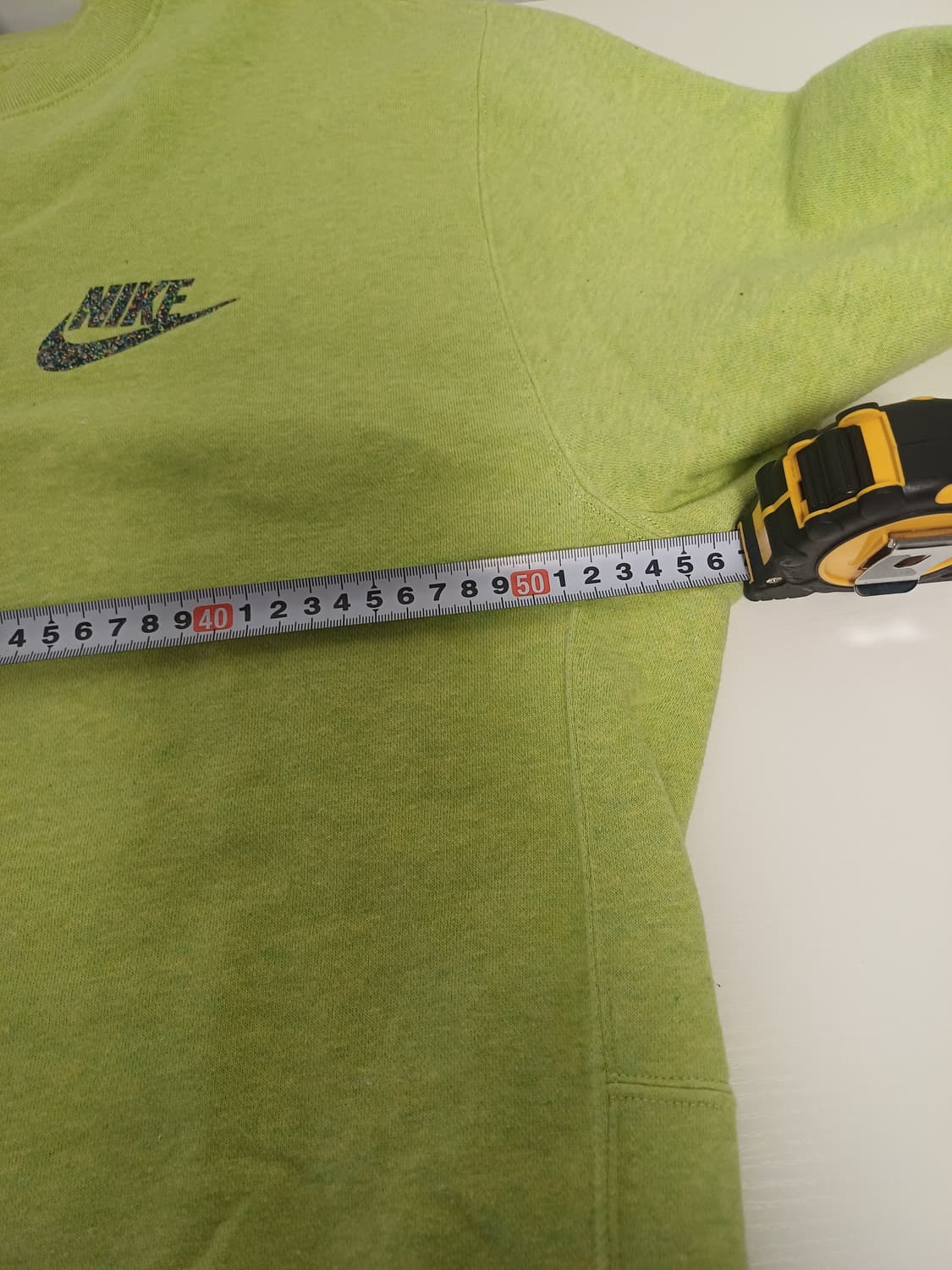 [M] 나이키 스포츠 에센셜 그라인드 로고 맨투맨 (라임 아이스) 상품이미지9