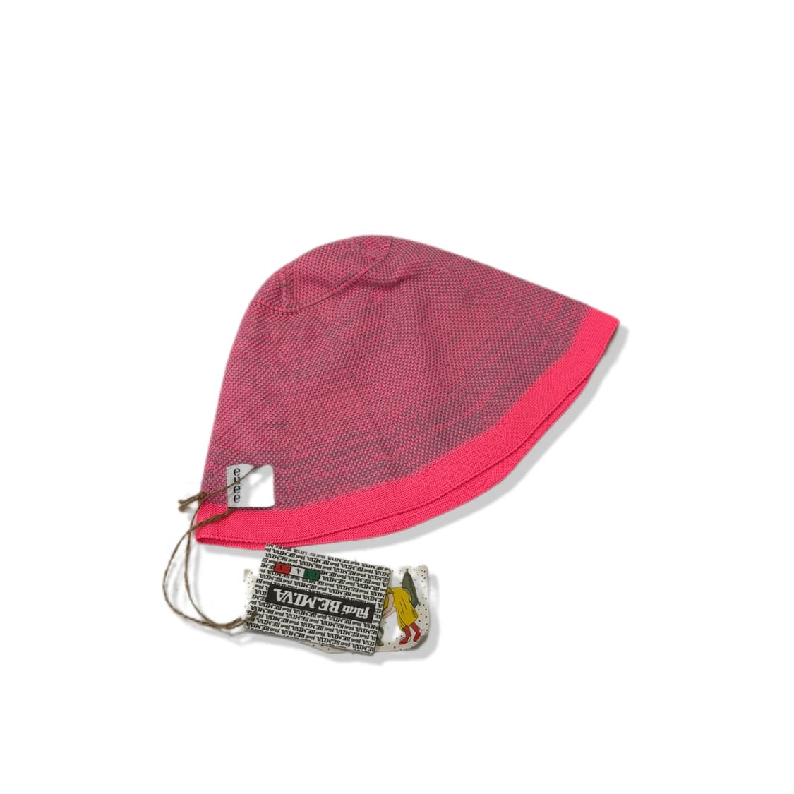 euee pink recycle pet seamless knit hat 상품이미지1