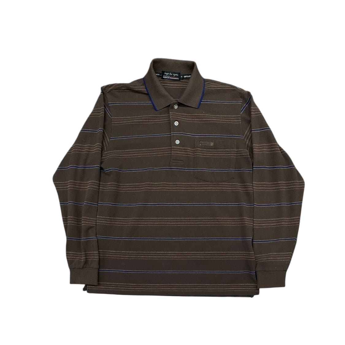 칸사이 야마모토 up to you 스트라이프 피케 롱슬리브 상품이미지2