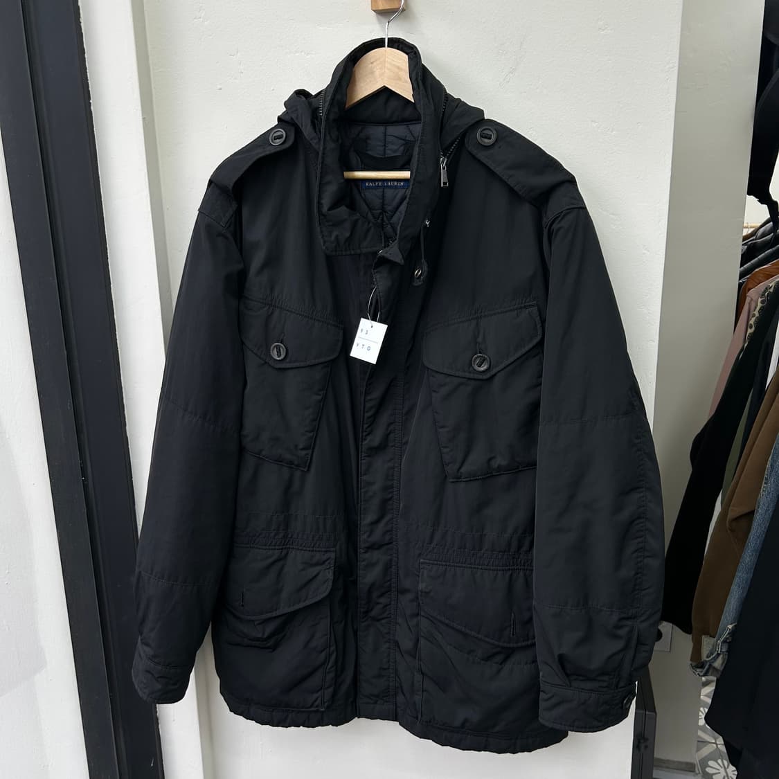 15272 - 폴로 랄프로렌 블랙 M-65 사파리 자켓 상품이미지2