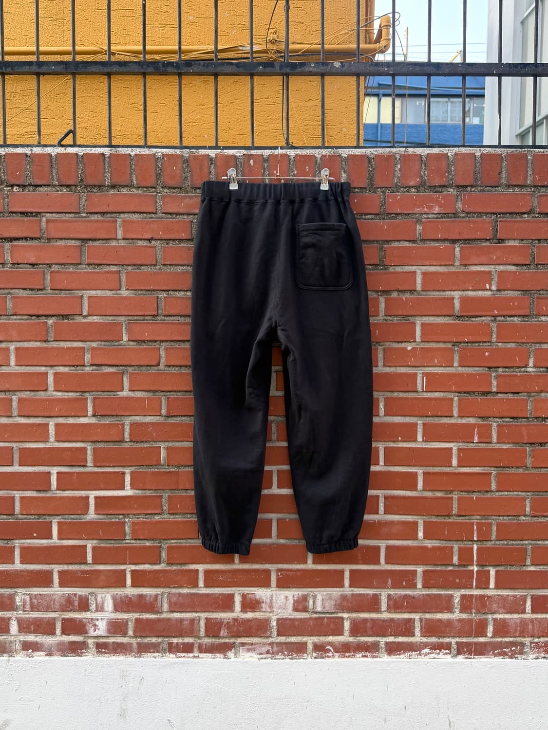 요코 사카모토 스웻 조거 팬츠 블랙 상품이미지2