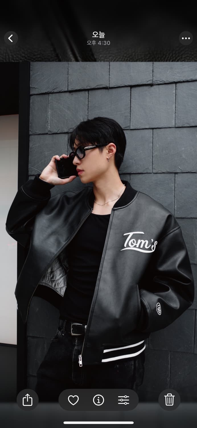 톰스벌스데이 VARCITY BOMBER JACKET ALL 상품이미지3